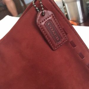 👜COACH Beautiful Leather and Suede bag